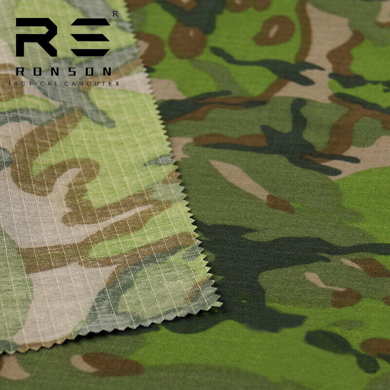 Camo Polyester Cotton Plaid Fabric All-Terrain Tactical Clothes Pants DIY - Picture 48 of 131