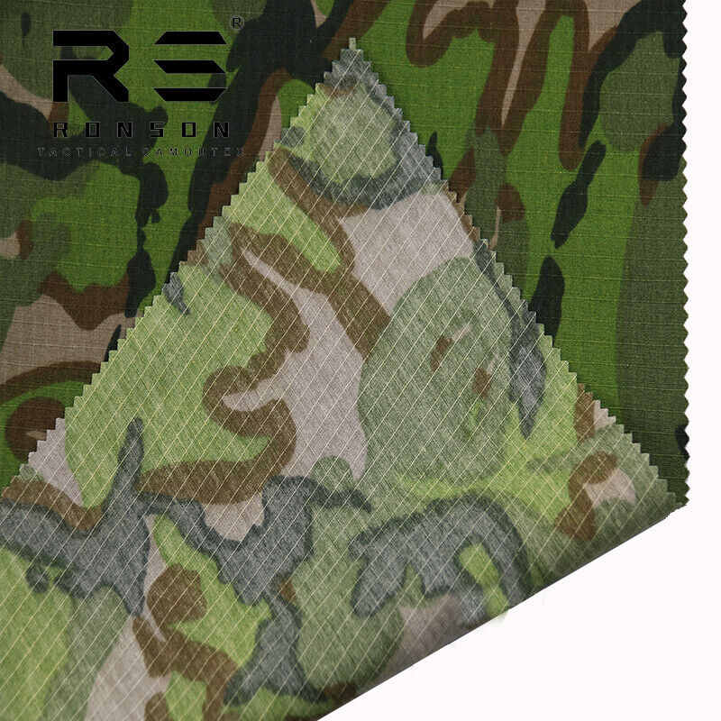Camo Polyester Cotton Plaid Fabric All-Terrain Tactical Clothes Pants DIY - Picture 50 of 131