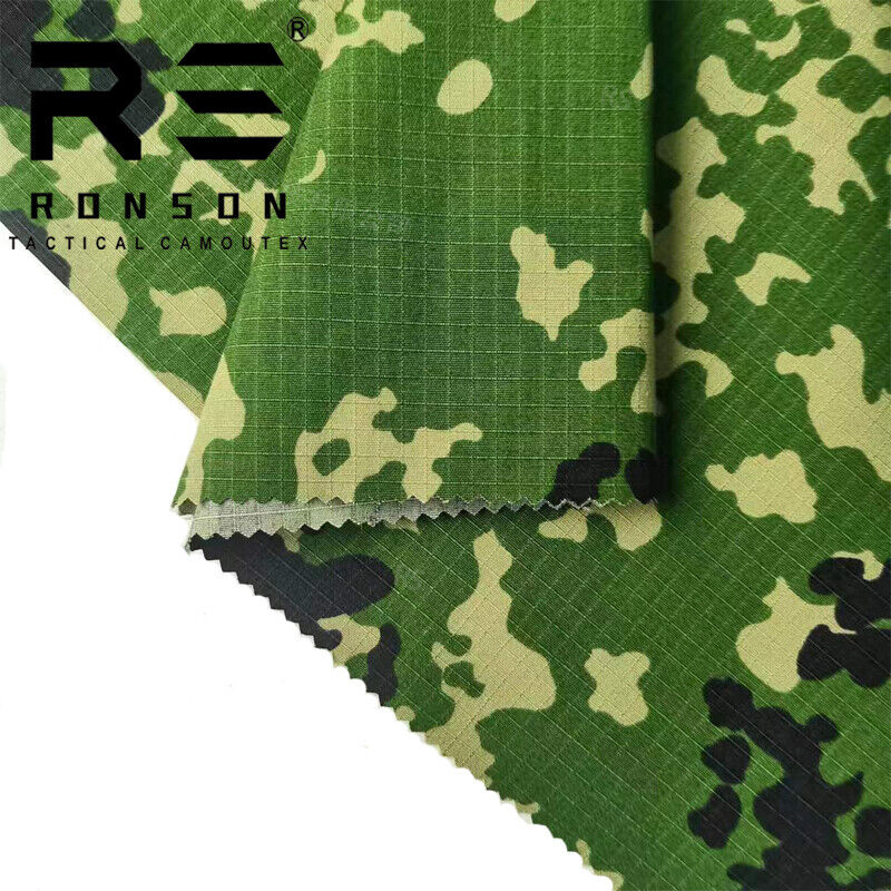 Camo Polyester Cotton Plaid Fabric All-Terrain Tactical Clothes Pants DIY - Picture 54 of 131