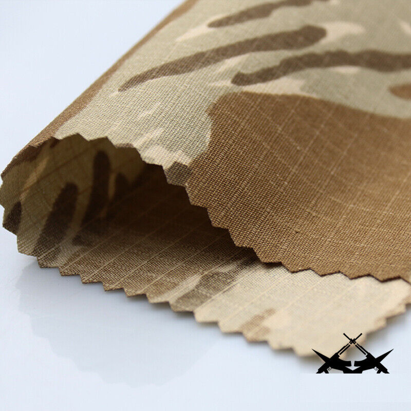 Camo Polyester Cotton Plaid Fabric All-Terrain Tactical Clothes Pants DIY - Picture 72 of 131