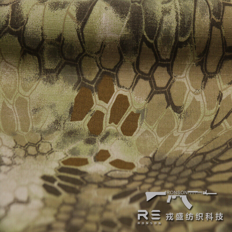 Camo Polyester Cotton Plaid Fabric All-Terrain Tactical Clothes Pants DIY - Picture 91 of 131