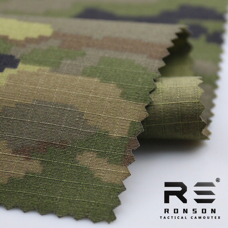 Camo Polyester Cotton Plaid Fabric All-Terrain Tactical Clothes Pants DIY - Picture 110 of 131