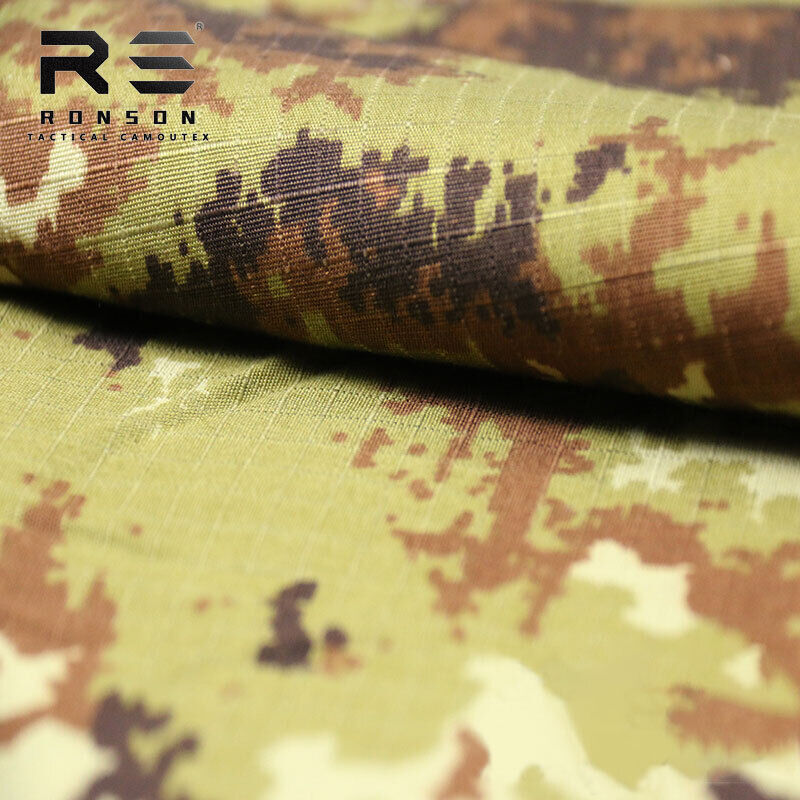 Camo Polyester Cotton Plaid Fabric All-Terrain Tactical Clothes Pants DIY - Picture 118 of 131