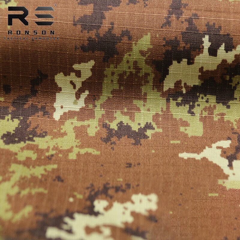 Camo Polyester Cotton Plaid Fabric All-Terrain Tactical Clothes Pants DIY - Picture 119 of 131
