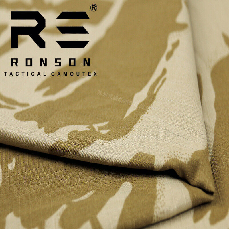 Camo Polyester Cotton Plaid Fabric All-Terrain Tactical Clothes Pants DIY - Picture 123 of 131