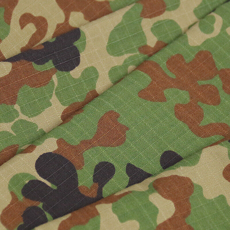 Camo Polyester Cotton Plaid Fabric All-Terrain Tactical Clothes Pants DIY - Picture 126 of 131