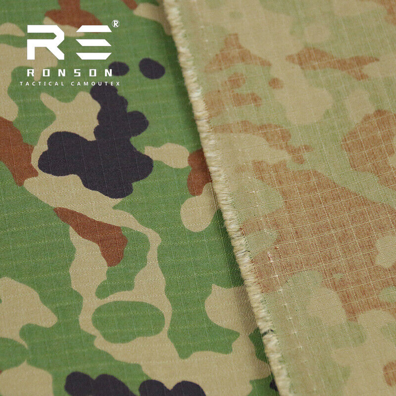 Camo Polyester Cotton Plaid Fabric All-Terrain Tactical Clothes Pants DIY - Picture 127 of 131