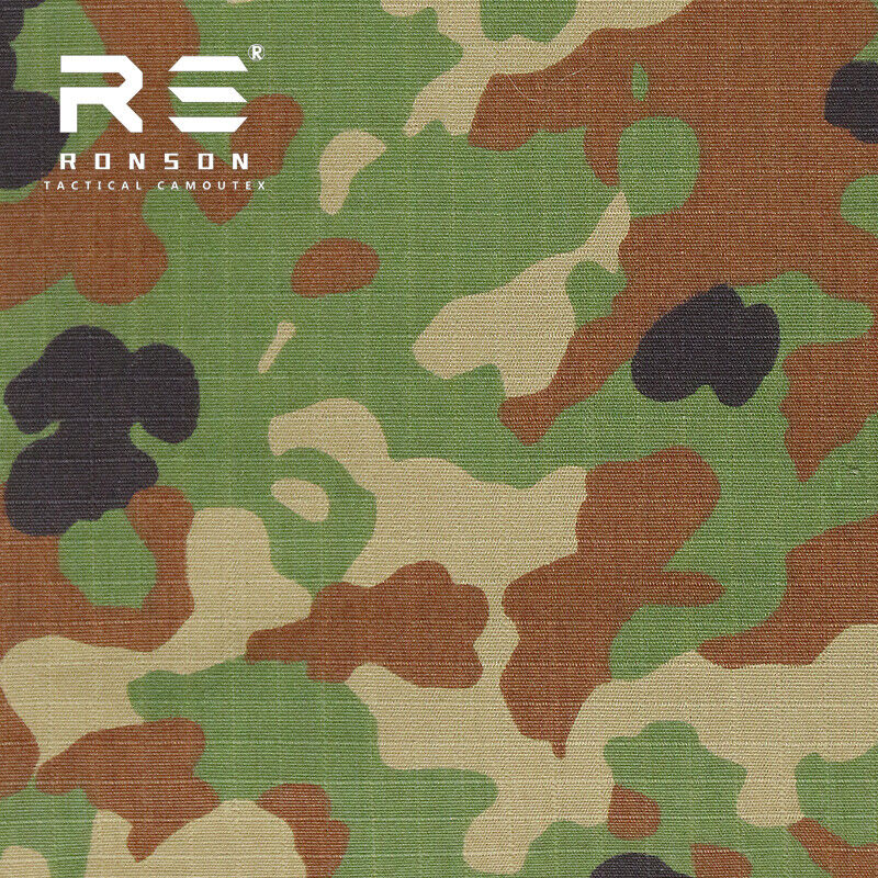 Camo Polyester Cotton Plaid Fabric All-Terrain Tactical Clothes Pants DIY - Picture 128 of 131