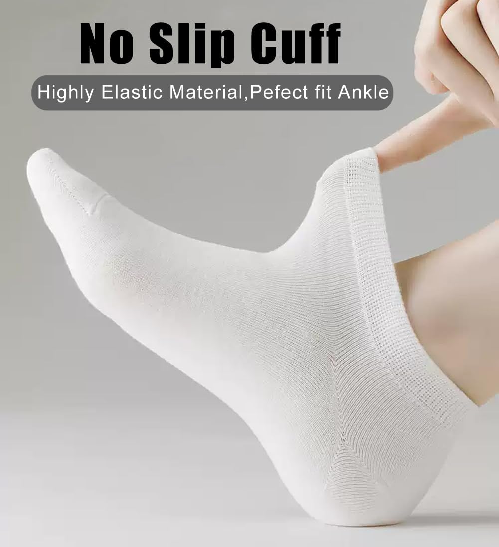 14 Pairs Thin Ankle Socks Running Low Cut Socks Short Athletic Pack of Socks - Picture 20 of 23