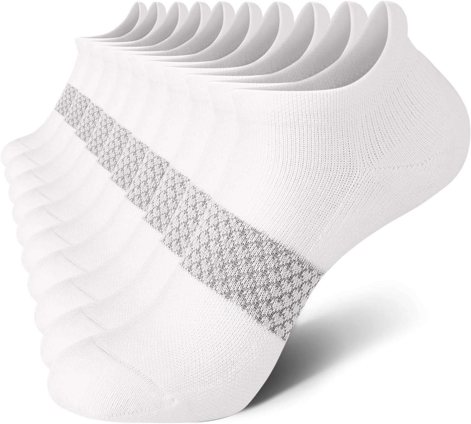 5 Pairs Women's Ankle Running Socks Cushioned Athletic Sport Socks with Tab - Picture 67 of 73