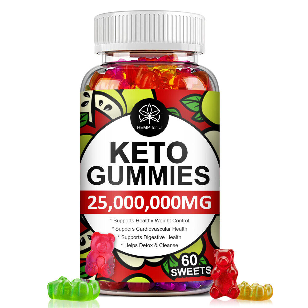 1/2/4x60 Keto Gummies Advanced Ketone Weight Loss Fat Burner Dietary Supplement - Picture 12 of 14