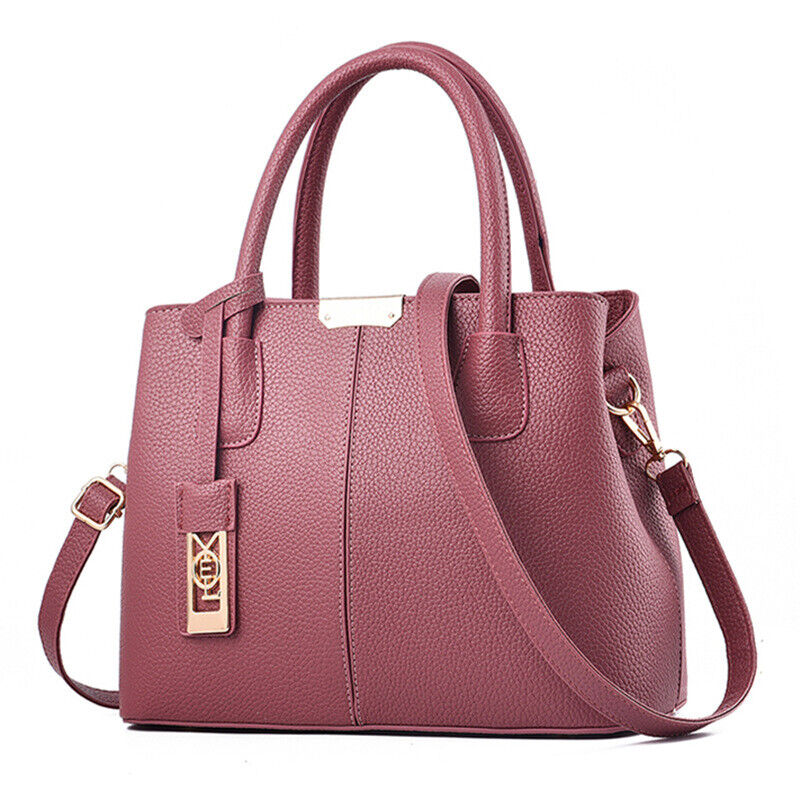 Ladies Handbags Designer Shoulder Tote Bag Women Purse Crossbody Leather Handbag - Picture 21 of 28
