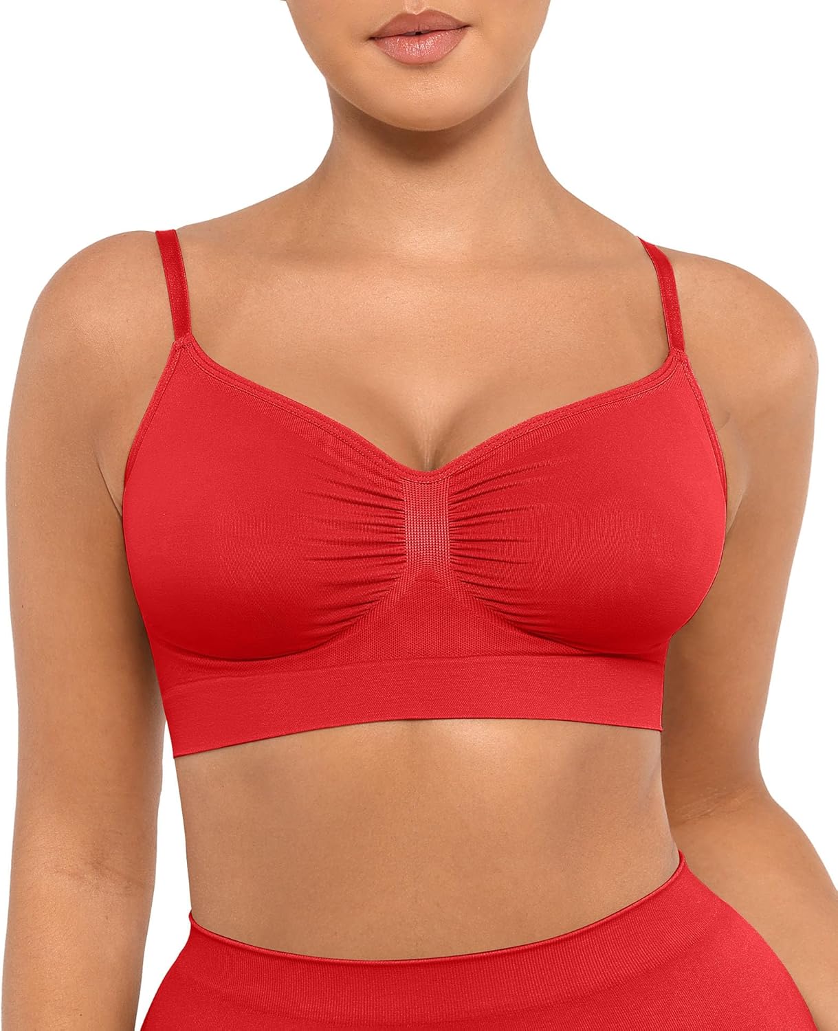 Bralettes for Women with Support Comfortable Bras No Underwire Seamless Bras - Picture 49 of 60