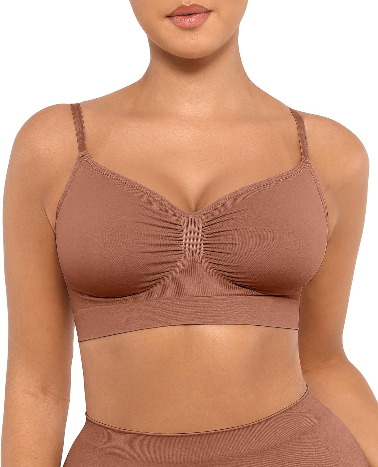 Bralettes for Women with Support Comfortable Bras No Underwire Seamless Bras - Picture 55 of 60