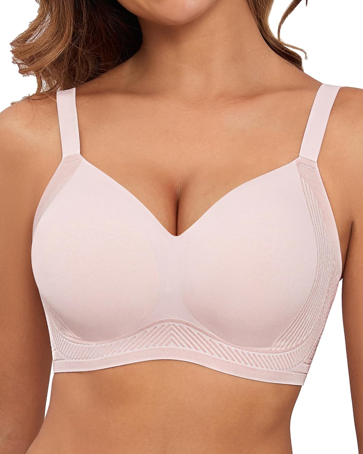 Full Coverage Push Up Bras for Women with Support and Lift No Underwire Bra - Picture 30 of 48