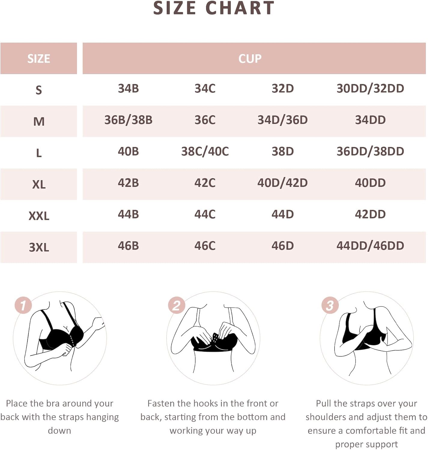 Women Post Surgery Bra Front Closure Surgical Recovery Everyday Bra Wireless Bra - Picture 27 of 39