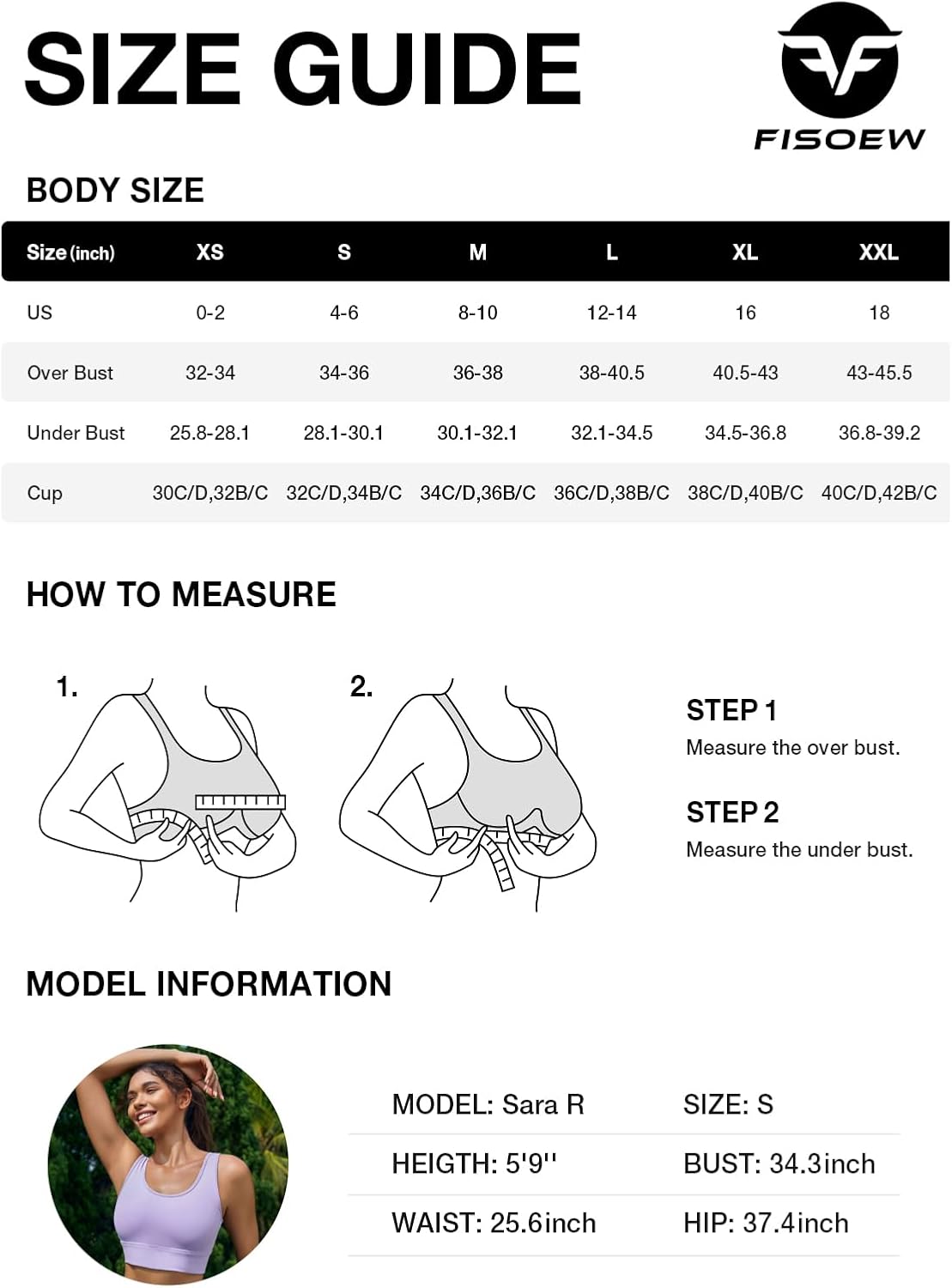 Womens Sport Bras Backless Yoga Running Square Neck Wireless Padded Bra - Picture 22 of 37