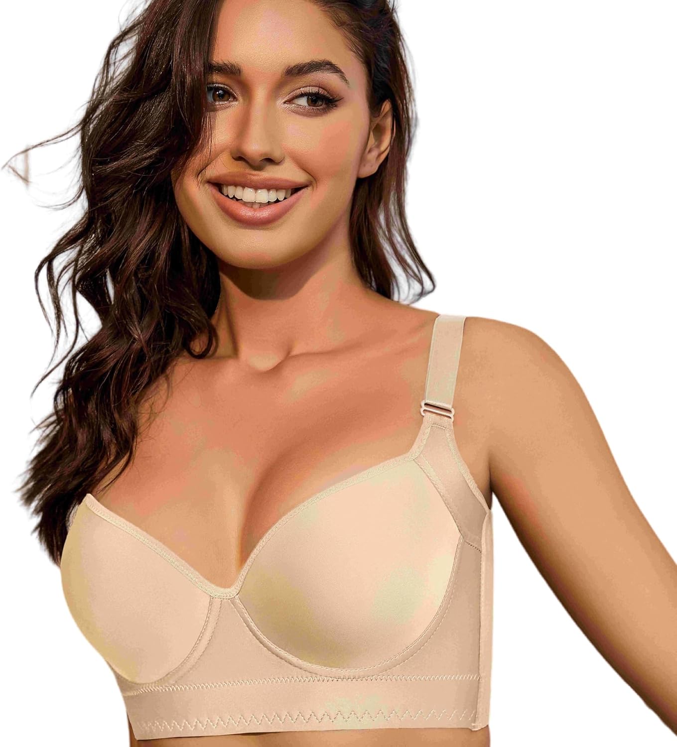 Push Up Bras for Women Daisy Bra Bras for Back Fat Sexy Comfortable Bra - Picture 22 of 39