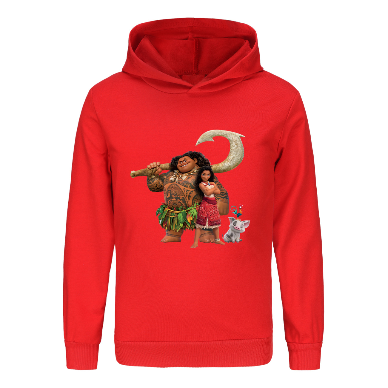 Girls Moana Hoodie Jumper Long Sleeve Tshirt Sweatshirt Kids Casual Pullover Top - Picture 27 of 51