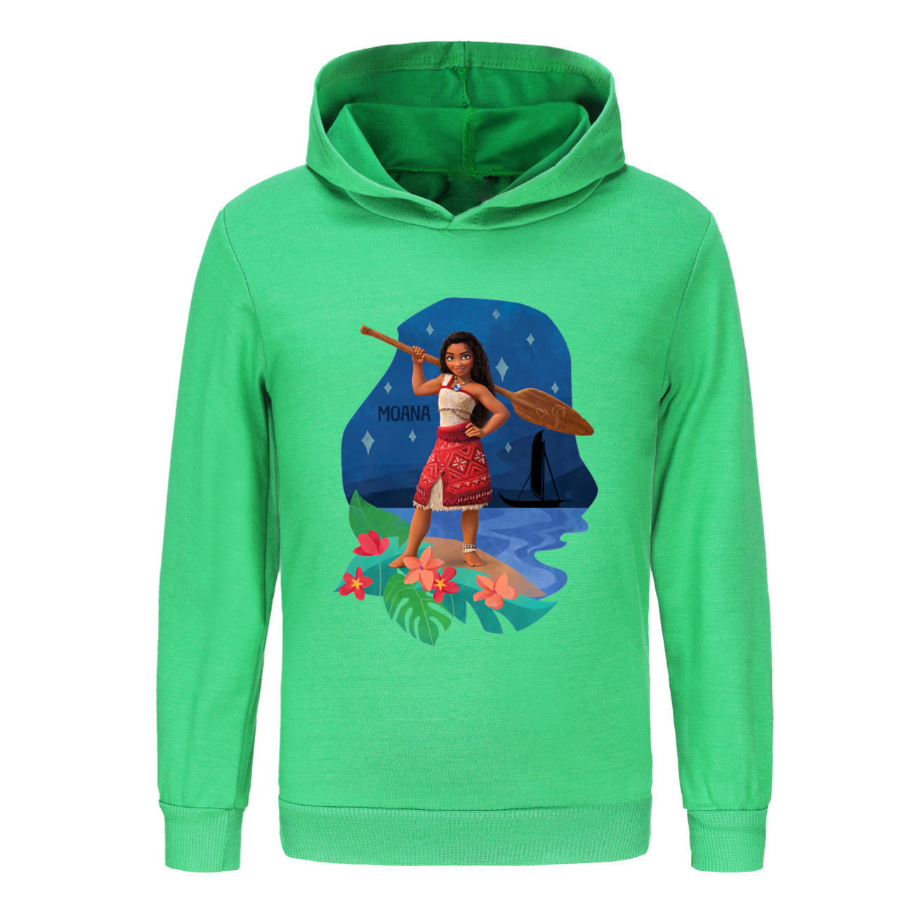 Girls Moana Hoodie Jumper Long Sleeve Tshirt Sweatshirt Kids Casual Pullover Top - Picture 43 of 51