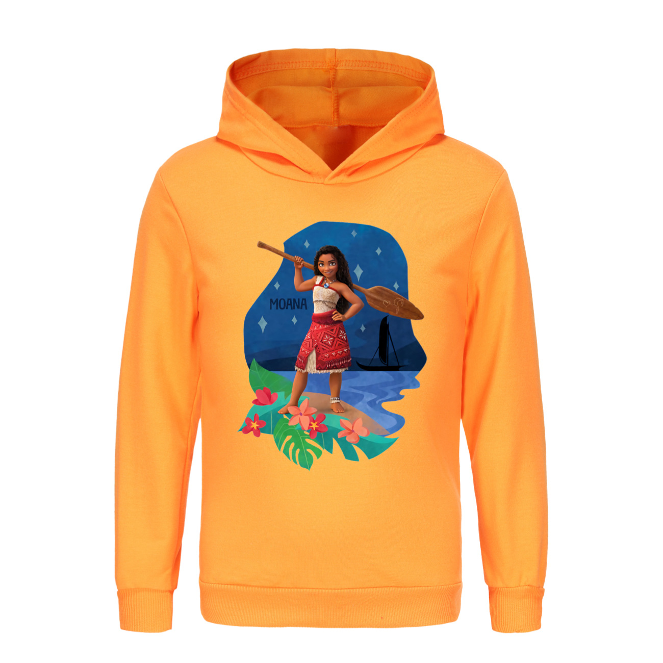 Girls Moana Hoodie Jumper Long Sleeve Tshirt Sweatshirt Kids Casual Pullover Top - Picture 50 of 51