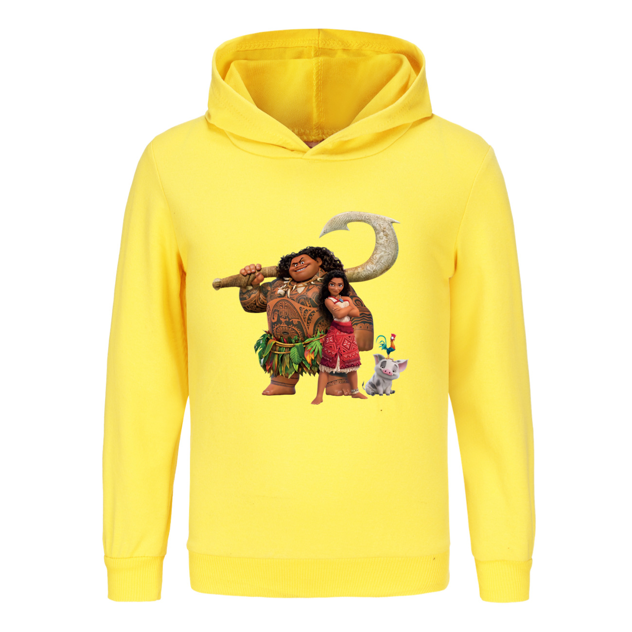 Girls Moana Hoodie Jumper Long Sleeve Tshirt Sweatshirt Kids Casual Pullover Top - Picture 26 of 51