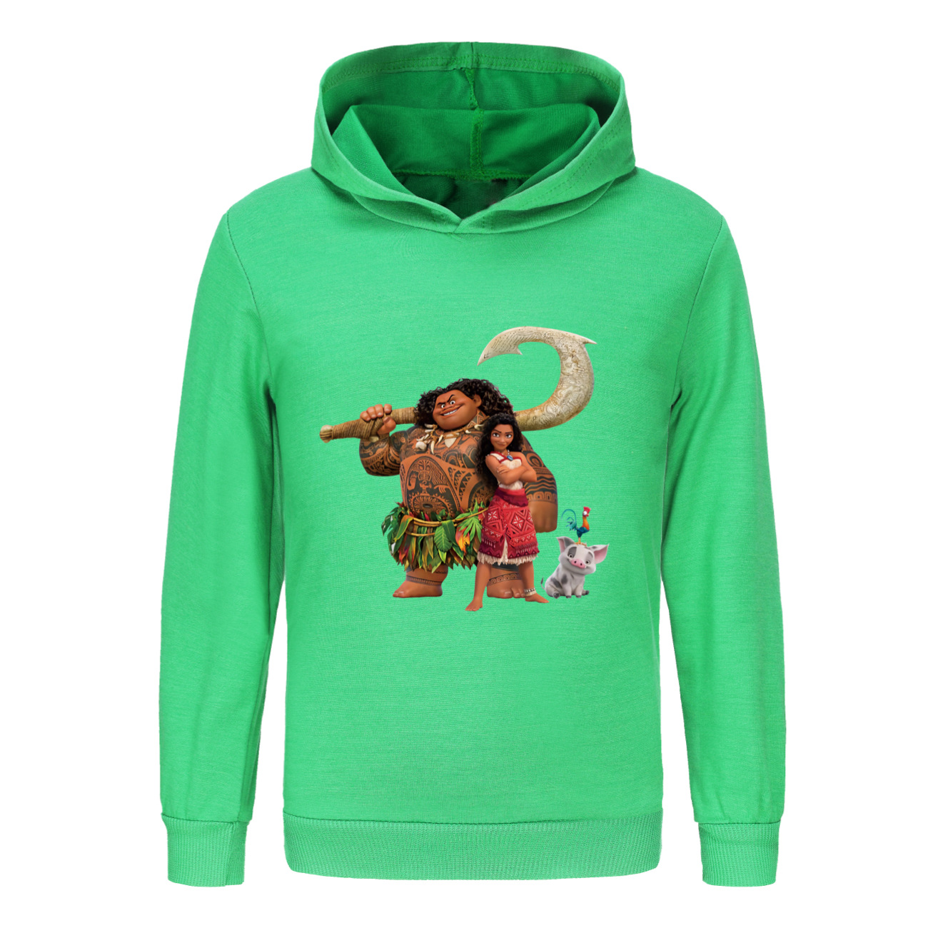 Girls Moana Hoodie Jumper Long Sleeve Tshirt Sweatshirt Kids Casual Pullover Top - Picture 30 of 51