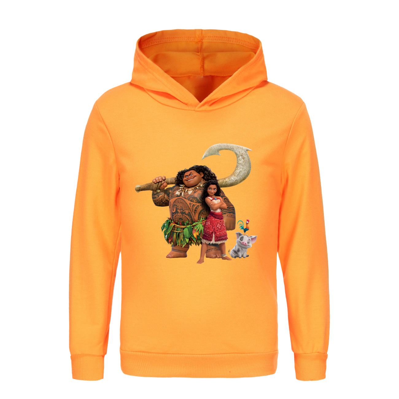 Girls Moana Hoodie Jumper Long Sleeve Tshirt Sweatshirt Kids Casual Pullover Top - Picture 37 of 51