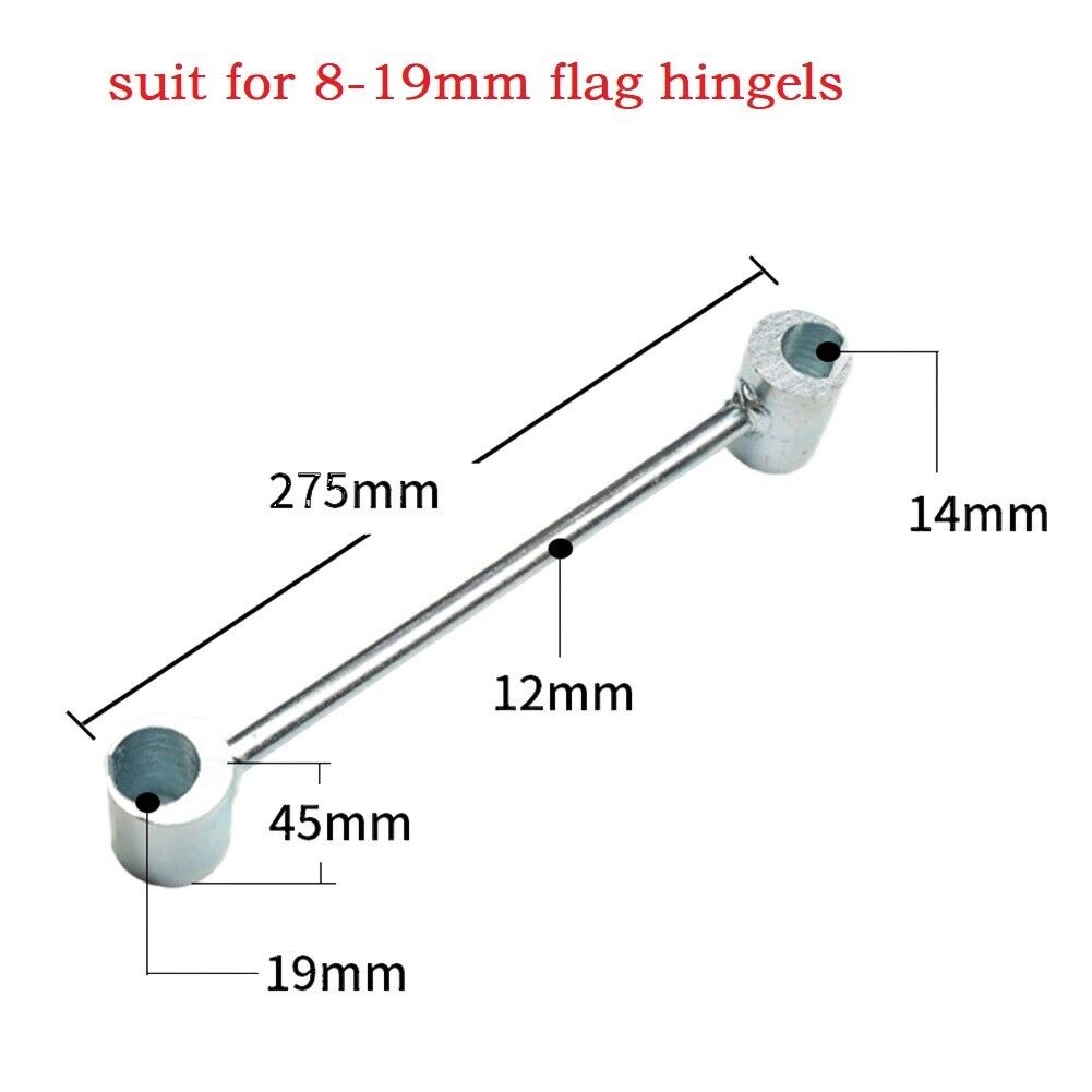 Door Hinge Adjustment Wrench Bender Hinges Gap Repair For 8-25mm Flag Hingles