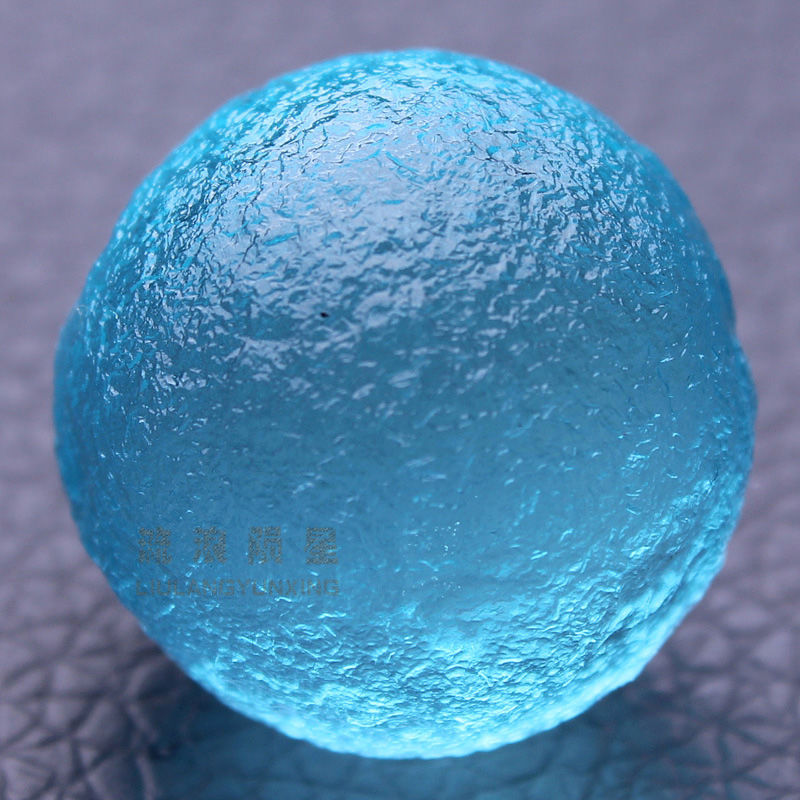 Gema Verde Moldavita Meteorito Clase Impacto Esfera Checa Bola 16Mm Energía Piedra R - Imagen 21 de 21