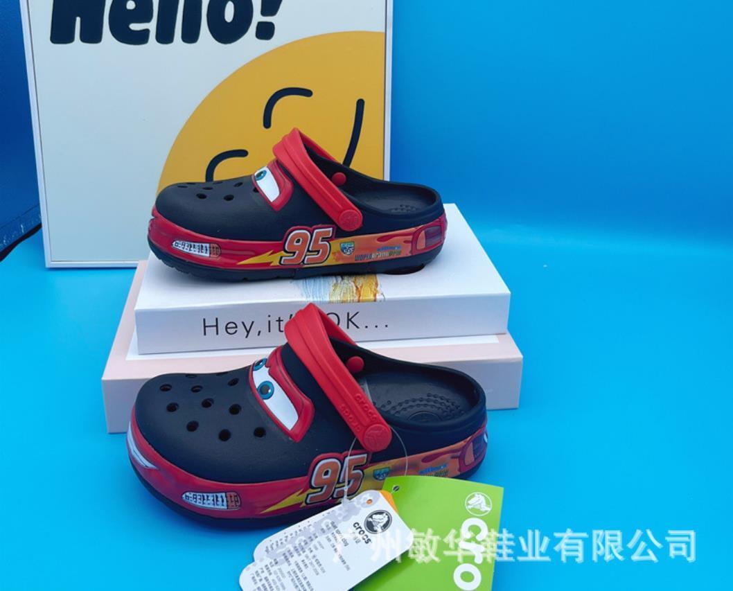 Hot Kid’s LIGHT-UP Lightning McQueen Croc NWT Kid Shoe Clog Disney C9-J3 Sizes!! - Bild 24 von 57