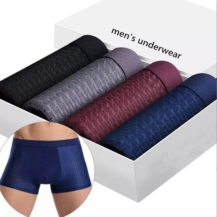 NEW Brand new 2024 4 pieces Boxhero bamboo fiber boxer briefs, 4 pieces bamboo f - Picture 24 of 49