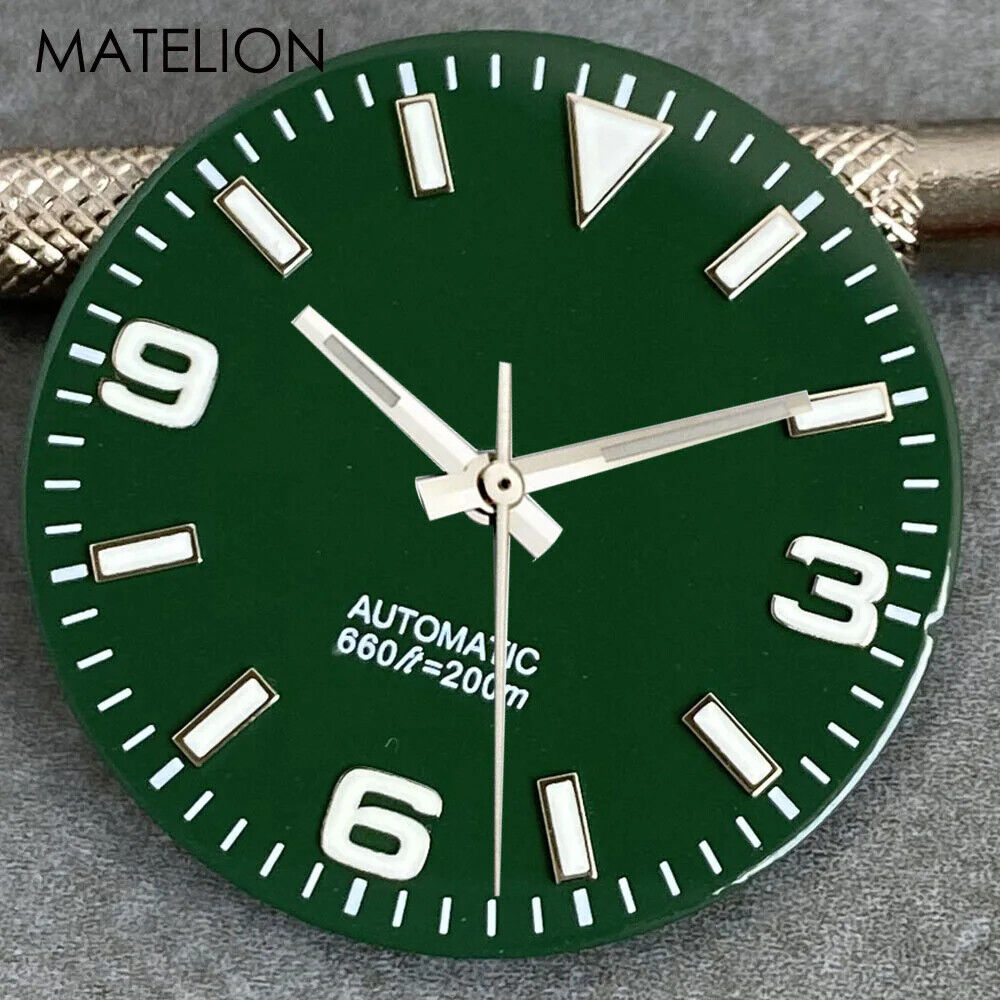 for Explorer Model 29mm Watch Dial fit NH25 NH36 NH38 ETA2824 2836 PT5000 SW200