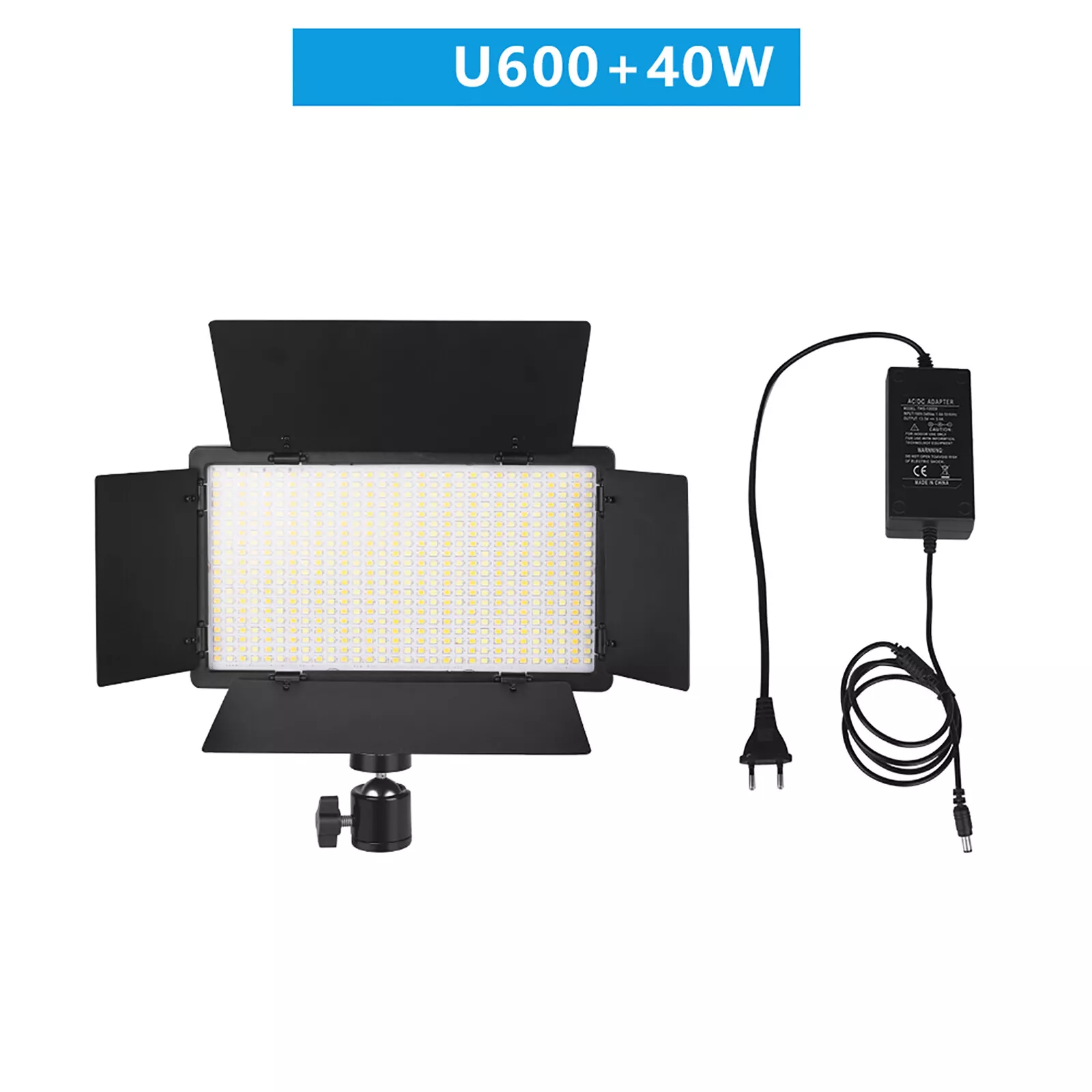 LED Video Lighting Kit 600/1120 Light Beads Photo Studio Lamp Photography Stand