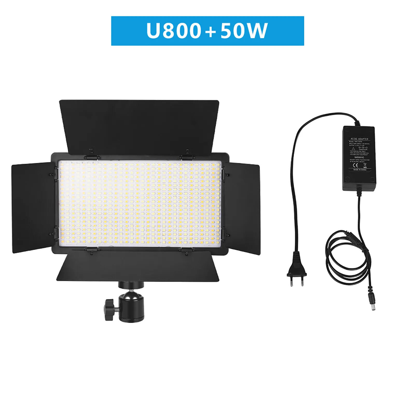 LED Video Lighting Kit 600/1120 Light Beads Photo Studio Lamp Photography Stand