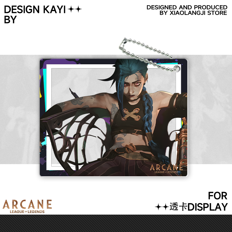 Arcane League of Legends Jinx Vi Caitlyn Kiramman Turbocard Group Photo Card - Picture 4 of 5