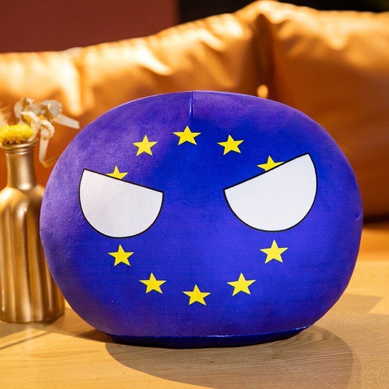 10Cm Country Ball Plush Toys Polandball Pendant Countryball Country Flag Balls - Picture 15 of 49