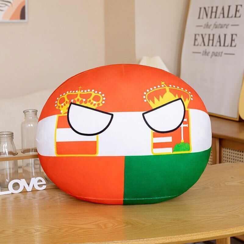 10Cm Country Ball Plush Toys Polandball Pendant Countryball Country Flag Balls - Picture 18 of 49