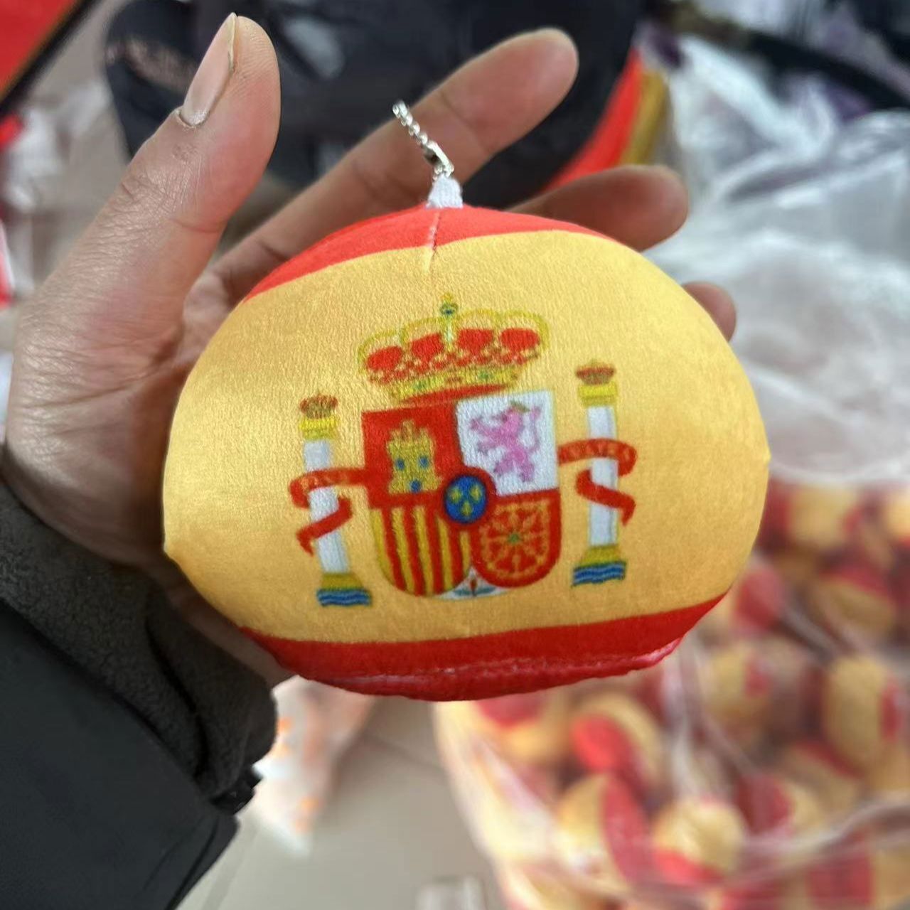 10Cm Country Ball Plush Toys Polandball Pendant Countryball Country Flag Balls - Picture 27 of 49