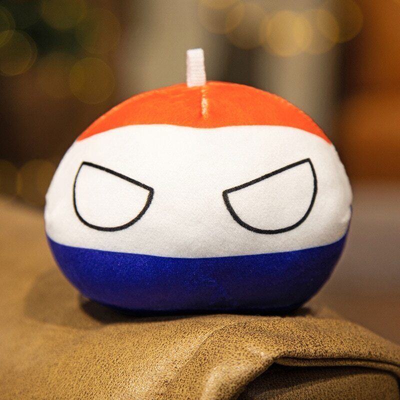 10Cm Country Ball Plush Toys Polandball Pendant Countryball Country Flag Balls - Picture 29 of 49