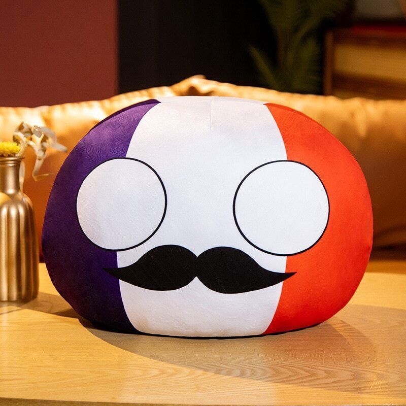 10Cm Country Ball Plush Toys Polandball Pendant Countryball Country Flag Balls - Picture 44 of 49