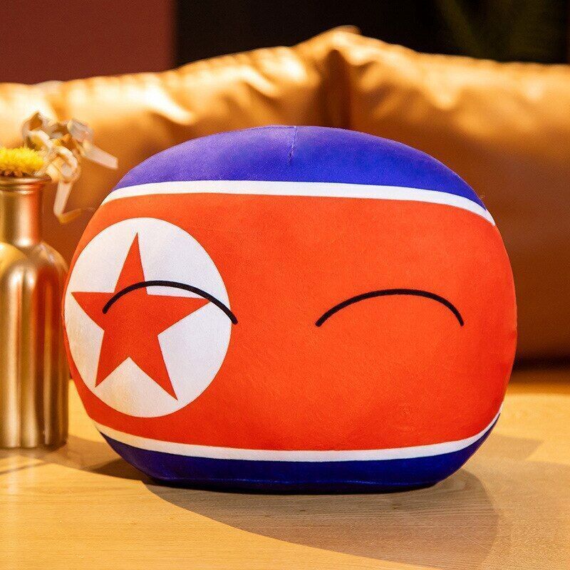 10Cm Country Ball Plush Toys Polandball Pendant Countryball Country Flag Balls - Picture 47 of 49