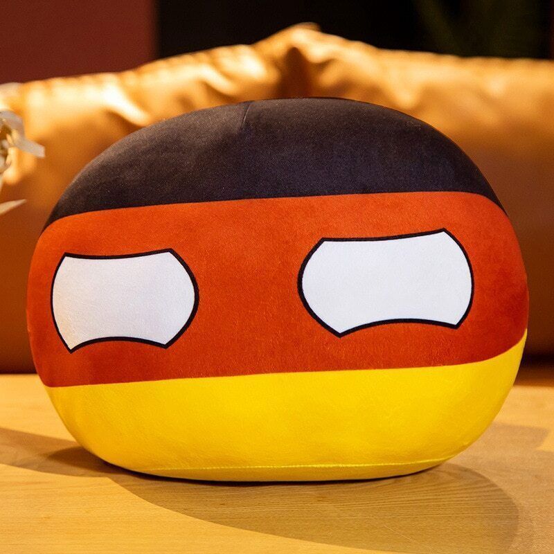 10Cm Country Ball Plush Toys Polandball Pendant Countryball Country Flag Balls - Picture 48 of 49