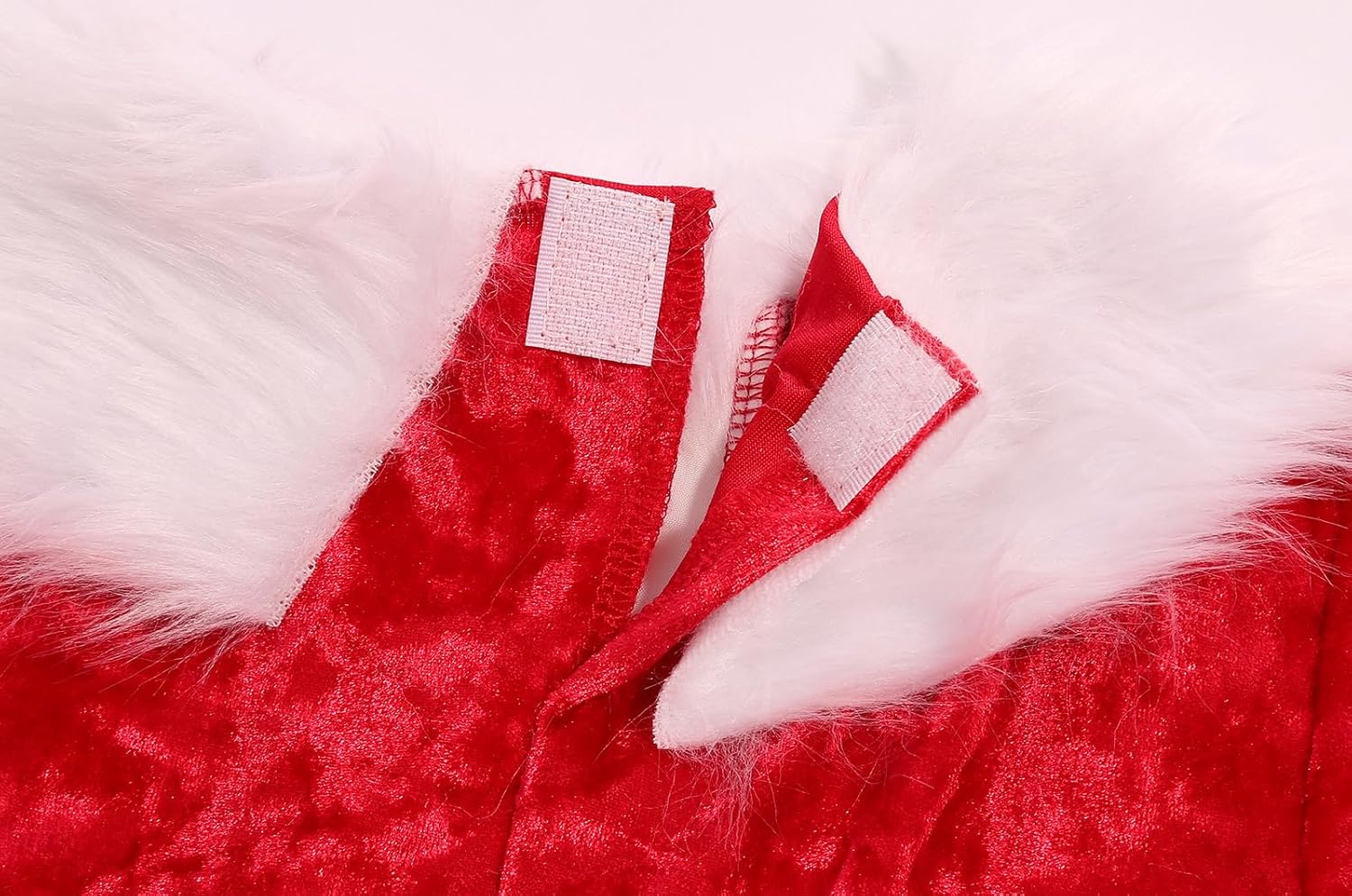 Santa Dress for Girls Santa Claus Outfit Costume for Christmas with Santa Hat - Picture 14 of 36