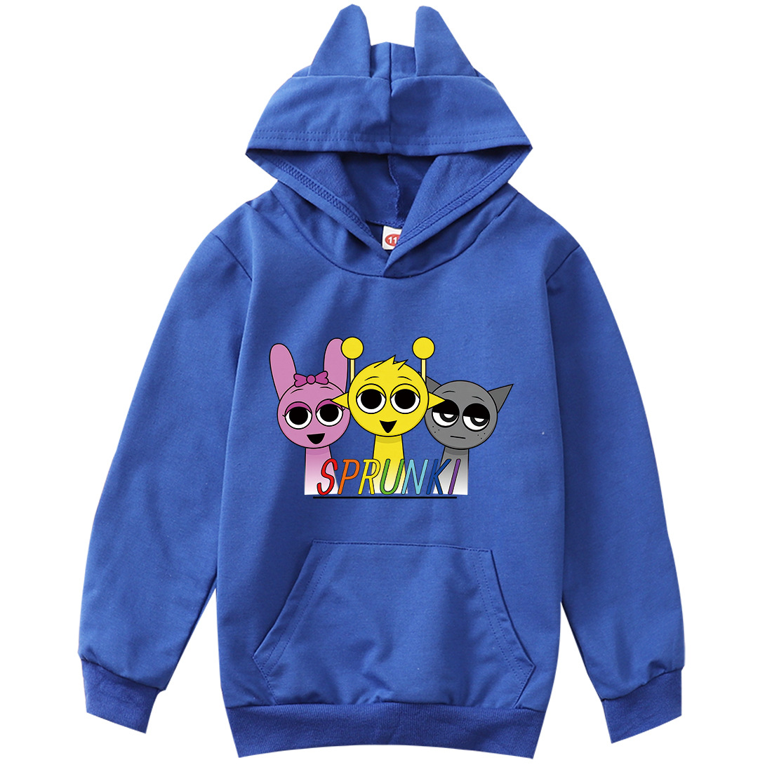 Kids Girls Boys Sprunki Hoodie Christmas Hoodie T-shirt Jumper Top Pullover Gift - Picture 25 of 27