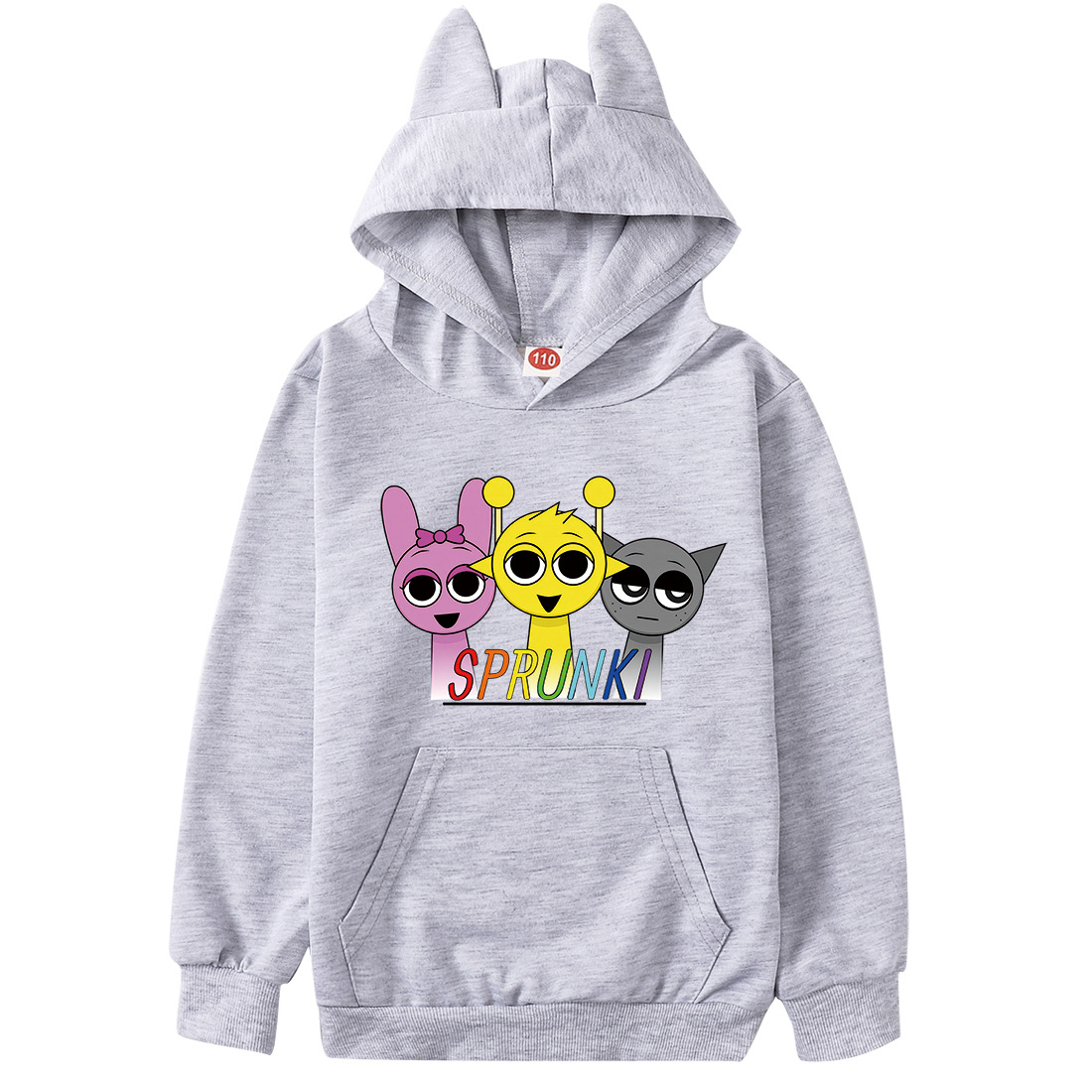 Kids Girls Boys Sprunki Hoodie Christmas Hoodie T-shirt Jumper Top Pullover Gift - Picture 24 of 27