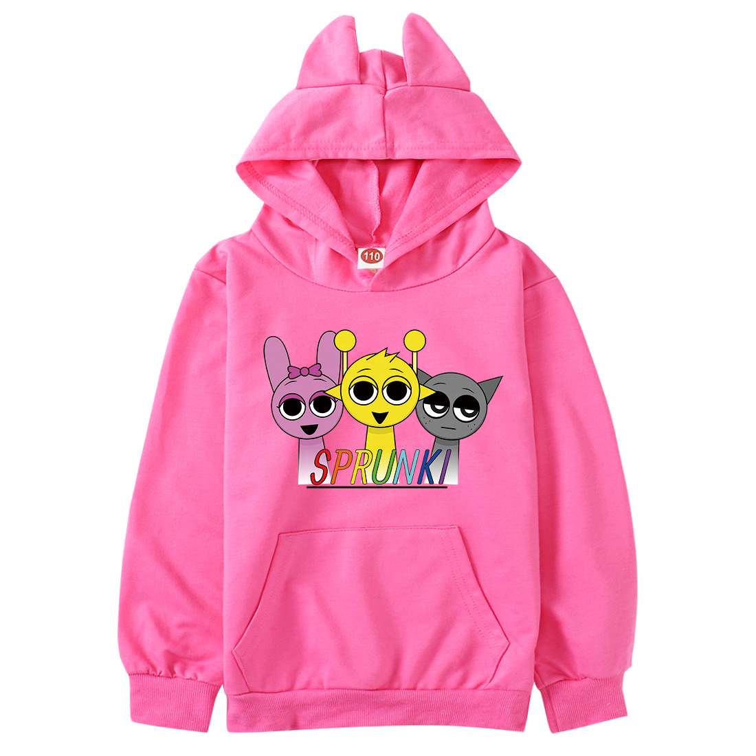 Kids Girls Boys Sprunki Hoodie Christmas Hoodie T-shirt Jumper Top Pullover Gift - Picture 21 of 27