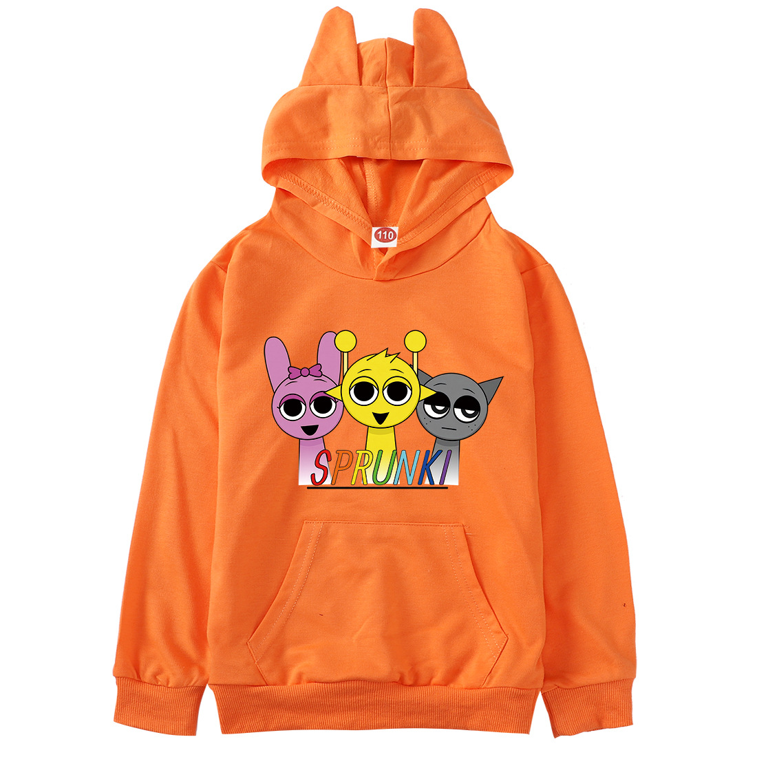Kids Girls Boys Sprunki Hoodie Christmas Hoodie T-shirt Jumper Top Pullover Gift - Picture 26 of 27