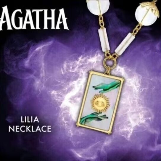 Marvel Agatha Harkness All Along Tv Show Necklace Cosplay Derivative Replication - Picture 5 of 15