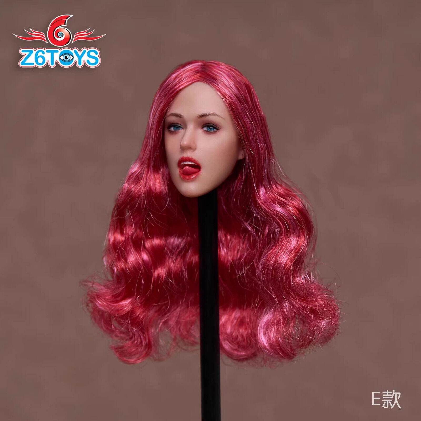Z6TOYS ZC009 1/6 Movable Eyes Beauty Girl Head Sculpt For 12" Female Figure - Picture 42 of 48